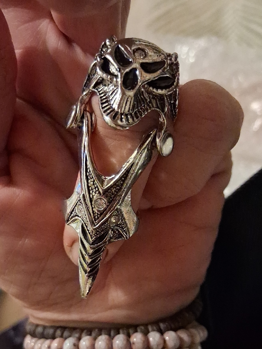 Biker Skull Ring